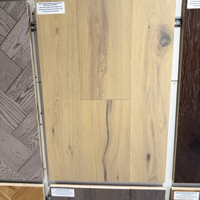Windsor Engineered Real Wood Oak White Grey